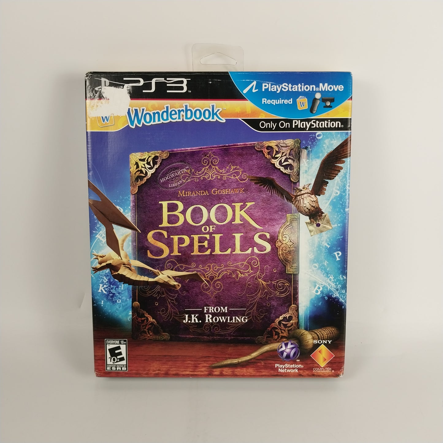 New Wonderbook: Book of Spells (Sony PlayStation 3 PS3, 2012) Sealed Complete