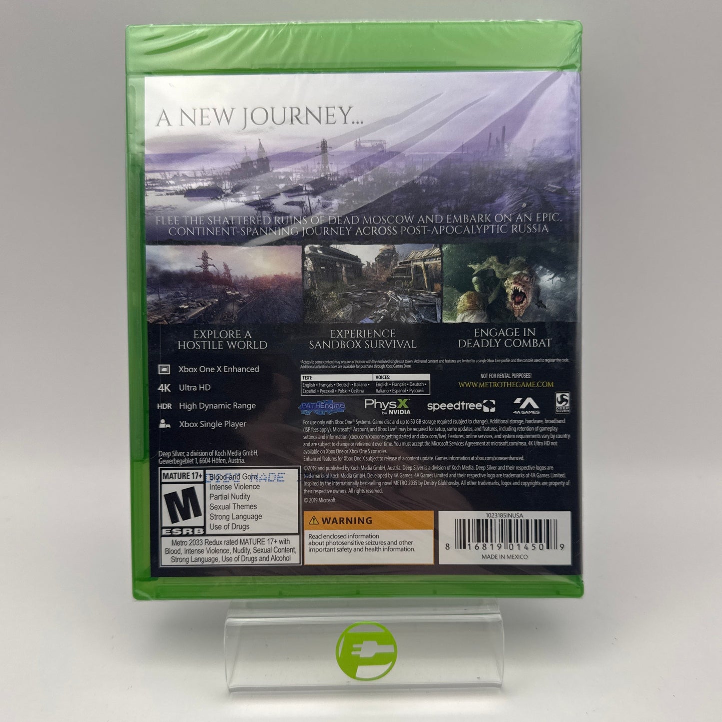 New Metro Exodus (Microsoft Xbox One, 2019)