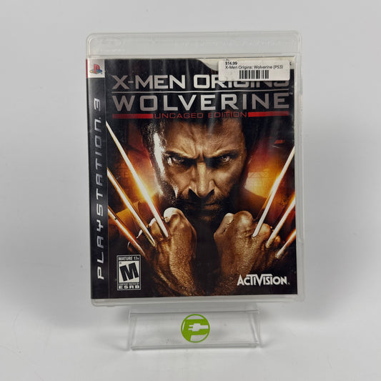 X-Men Origins: Wolverine (Sony PlayStation 3 PS3, 2009)