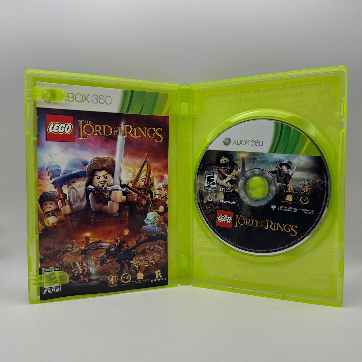 LEGO Lord Of The Rings (Microsoft Xbox 360, 2012)