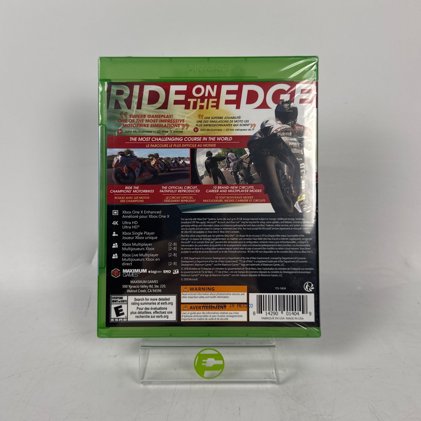 New TT Isle of Man (Microsoft Xbox One, 2018)