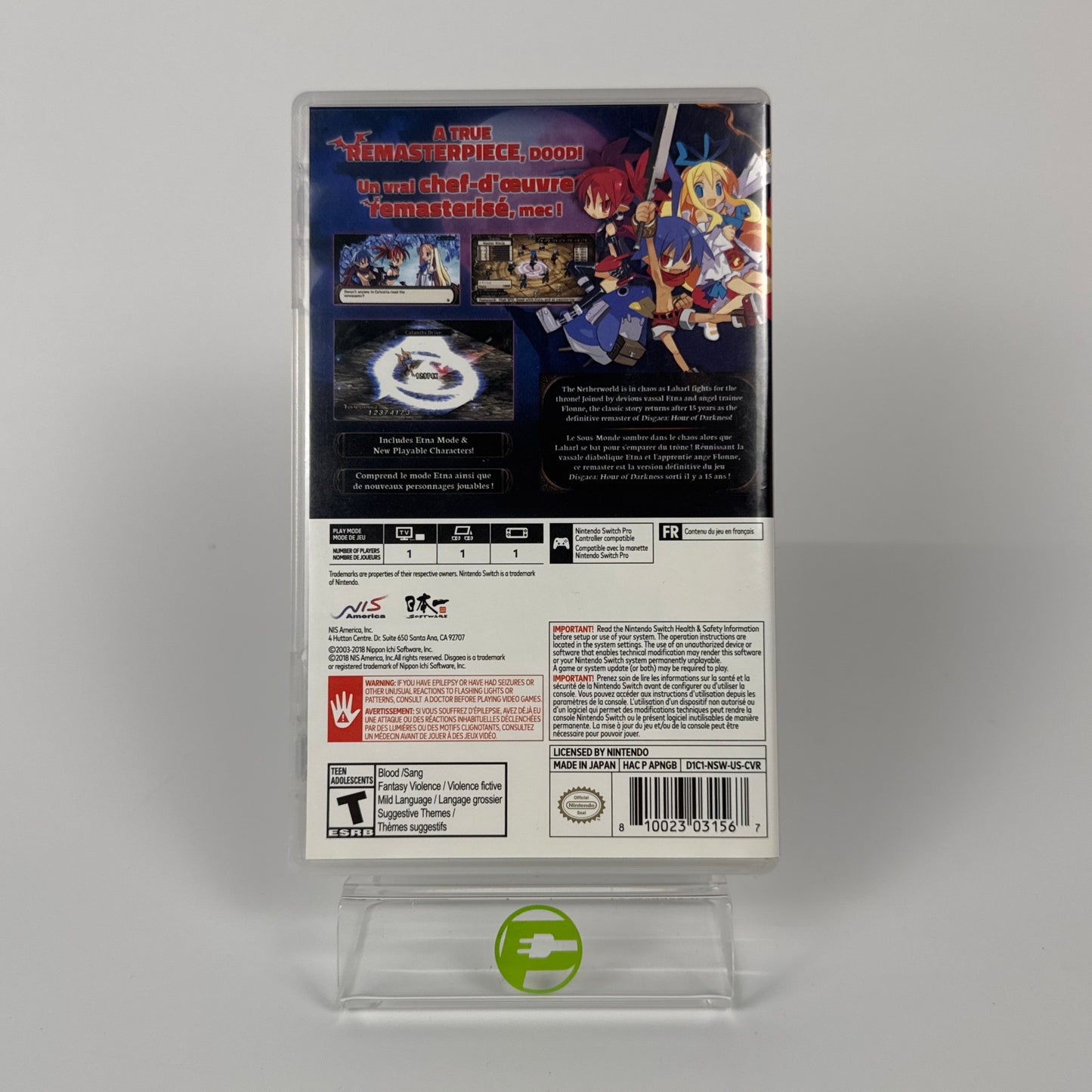 Disgaea 1 Complete (Nintendo Switch, 2018)