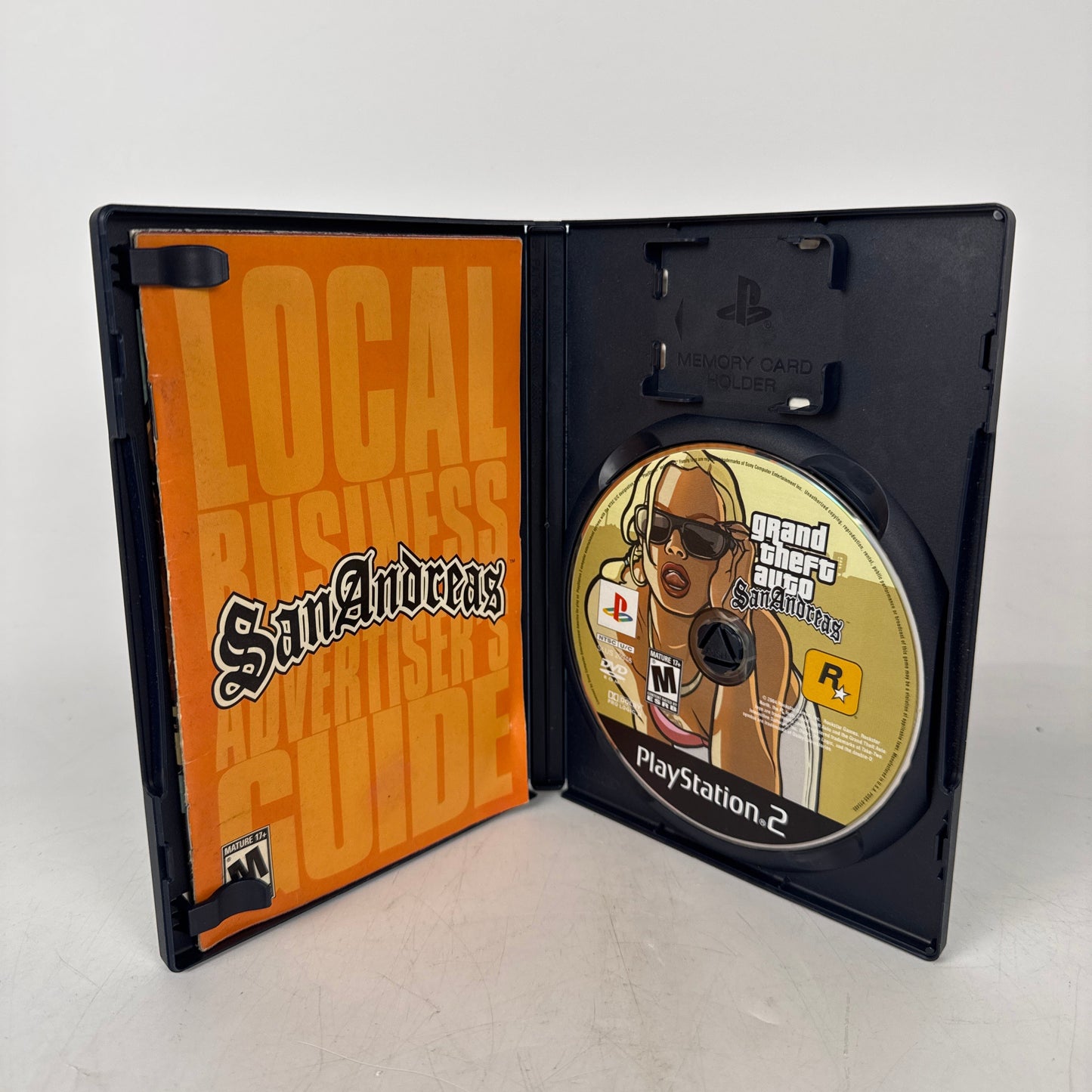 Lot of 3 Sony PlayStation 2 PS2 Games Grand Theft Auto Bundle