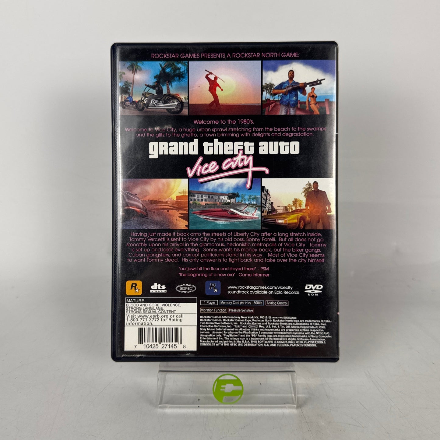 Lot of 3 Sony PlayStation 2 PS2 Games Grand Theft Auto Bundle