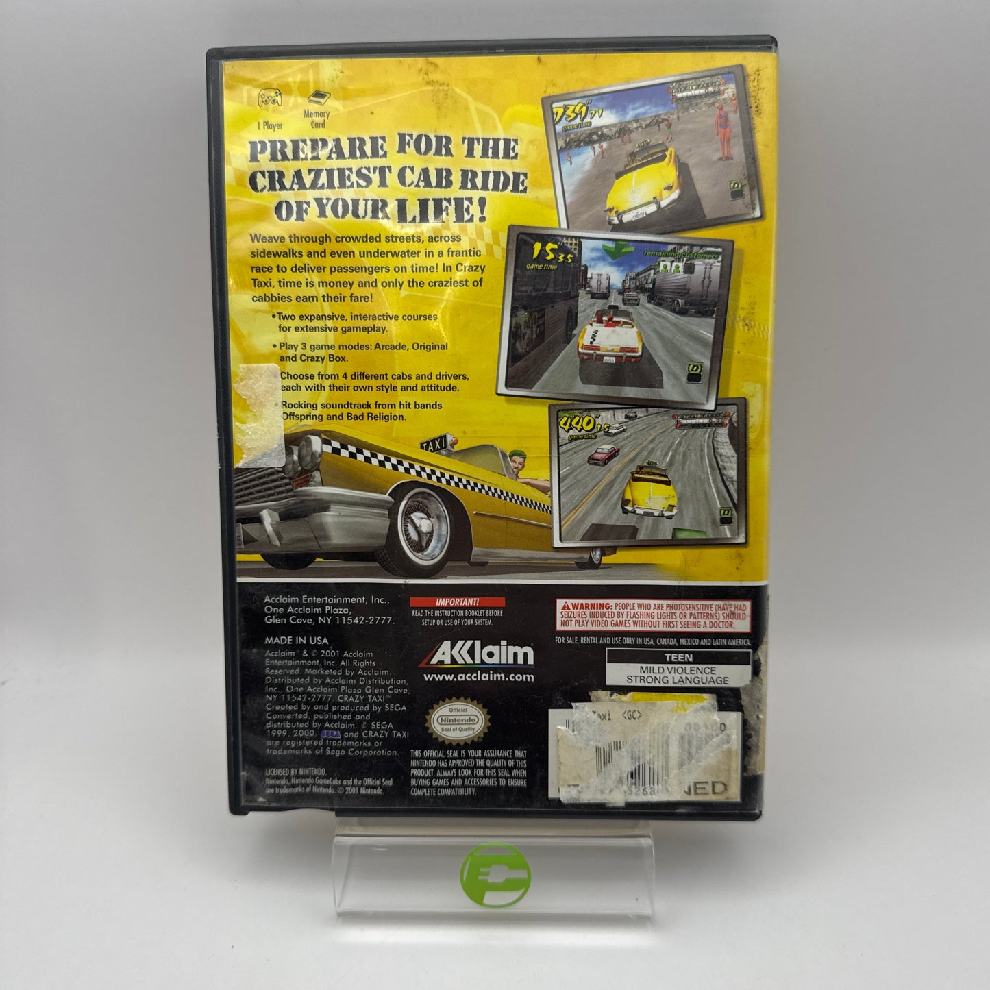 Crazy Taxi (Nintendo GameCube, 2001)