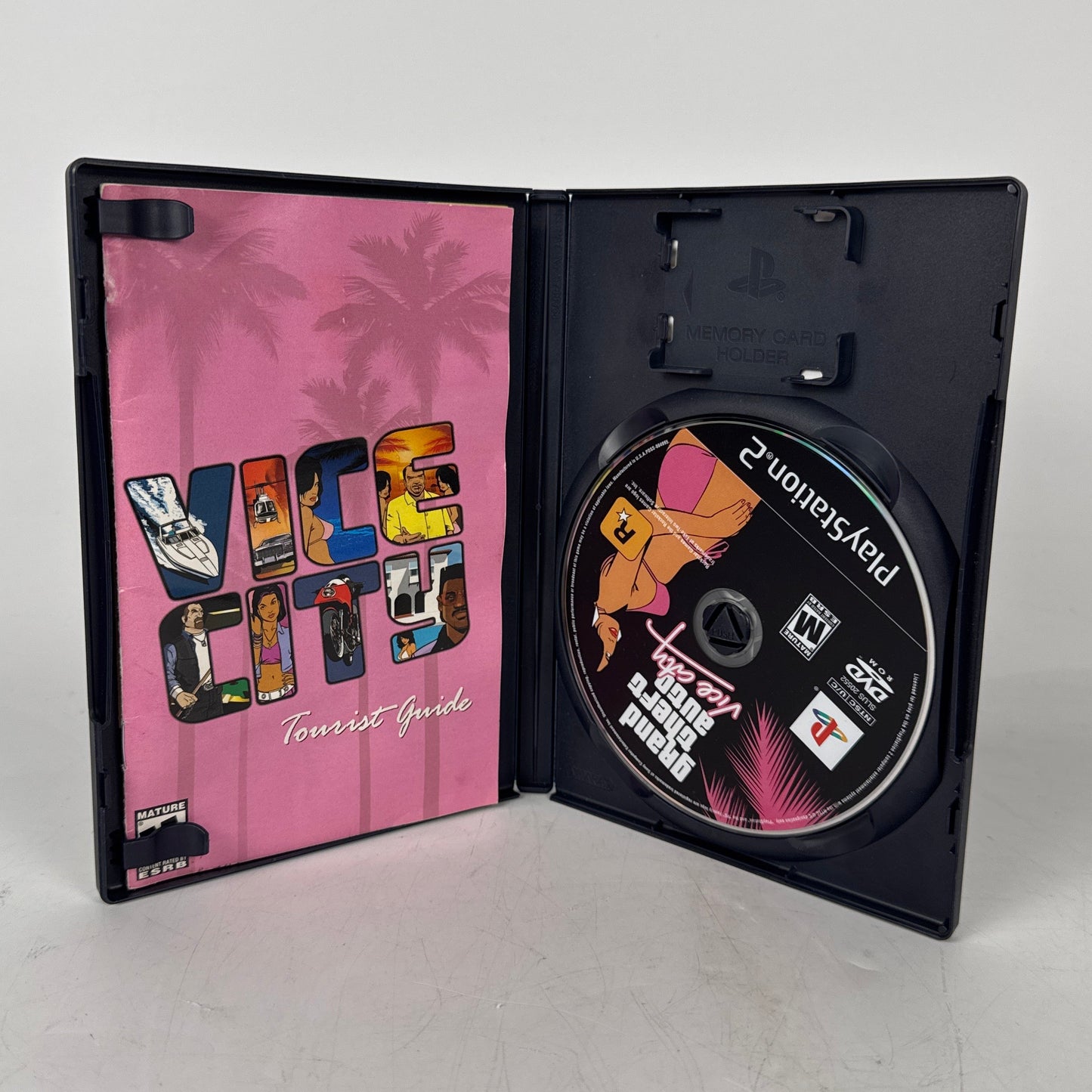 Lot of 3 Sony PlayStation 2 PS2 Games Grand Theft Auto Bundle