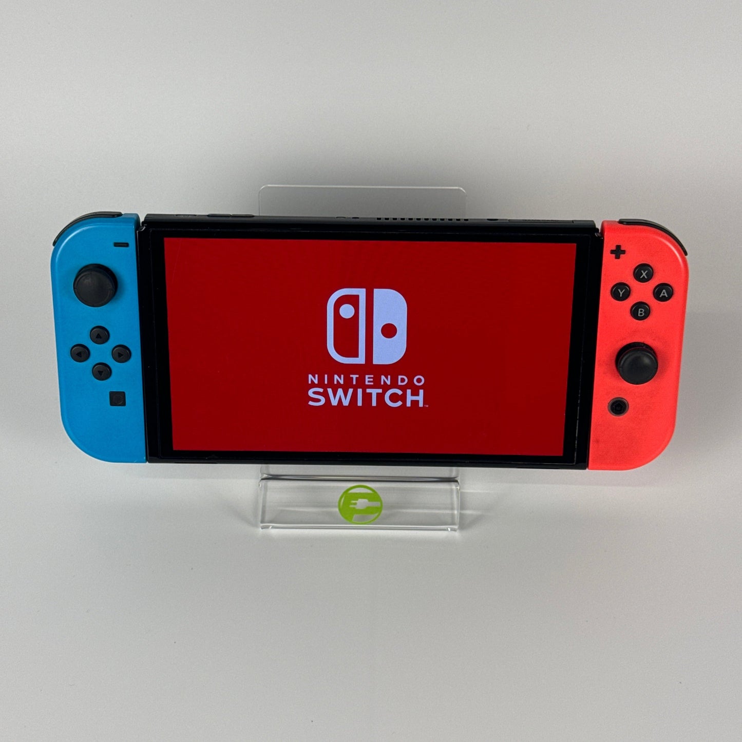 Nintendo Switch OLED Video Game Console HEG-001 Red/Blue