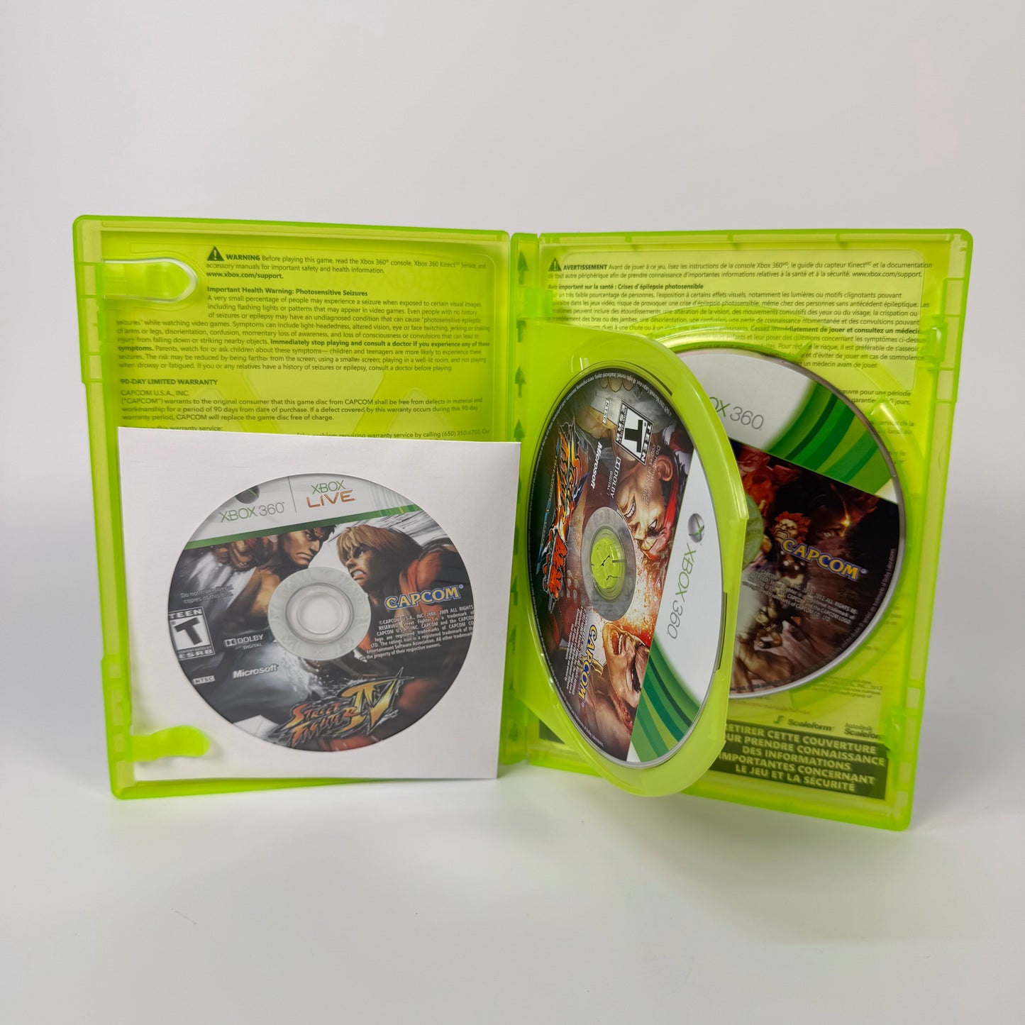 Street Fighter x Tekken / Super Street Fighter IV (Microsoft Xbox 360, 2012)