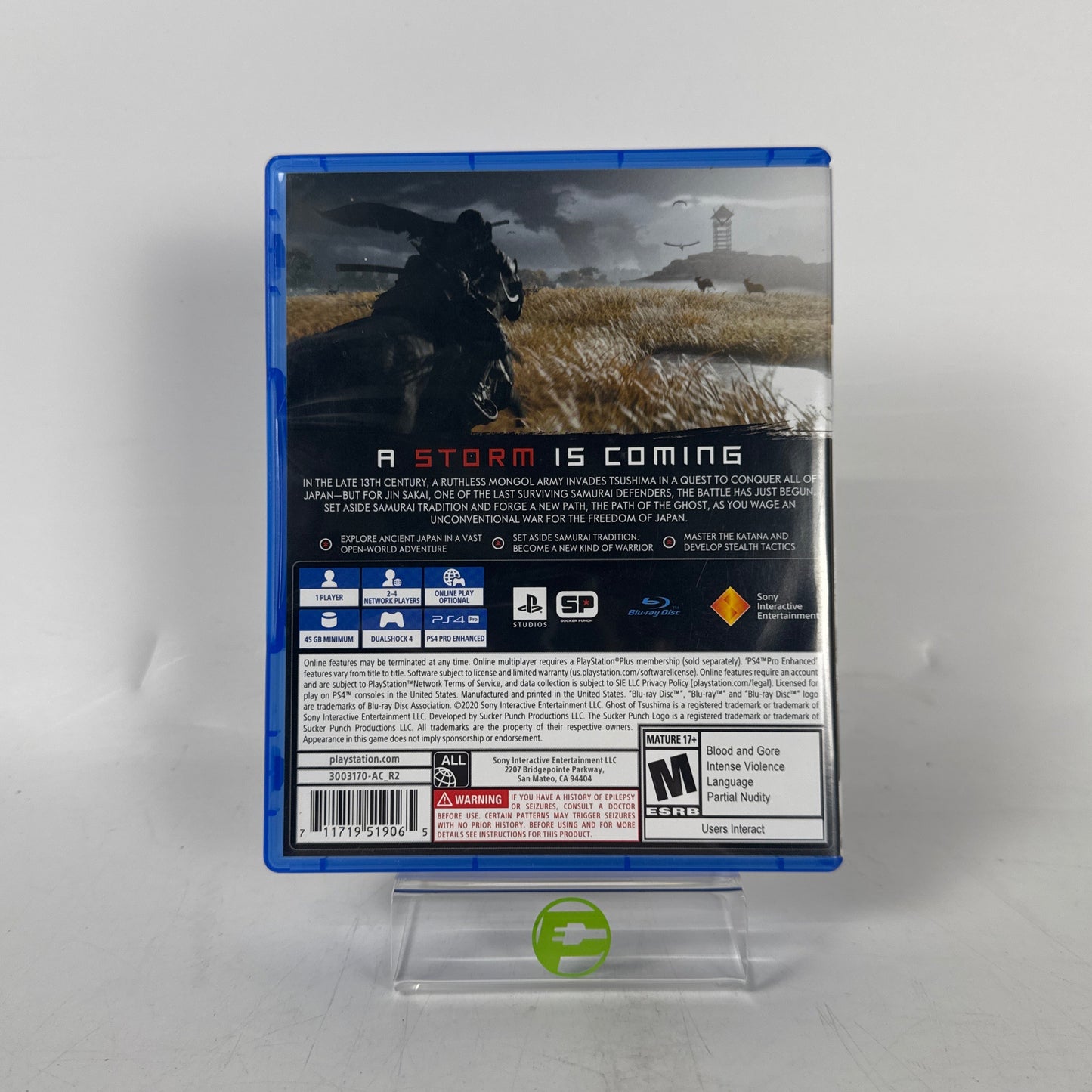 Ghost of Tsushima (Sony PlayStation 4 PS4, 2020)