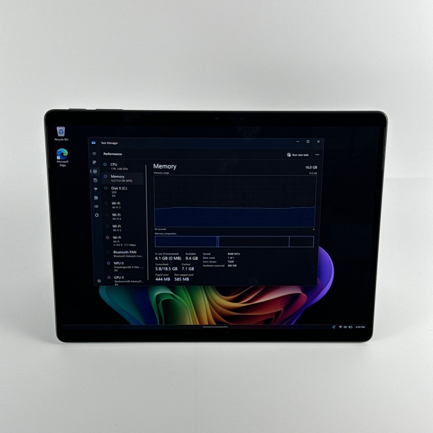 Microsoft Surface Pro 11 13" Snapdragon X X1E80100 3.4GHz 16GB RAM 1TB SSD