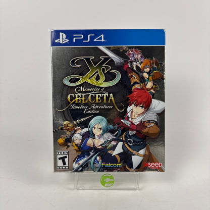 Ys: Memories of Celceta [Timeless Adventurer Edition] (Sony PlayStation 4, 2020)