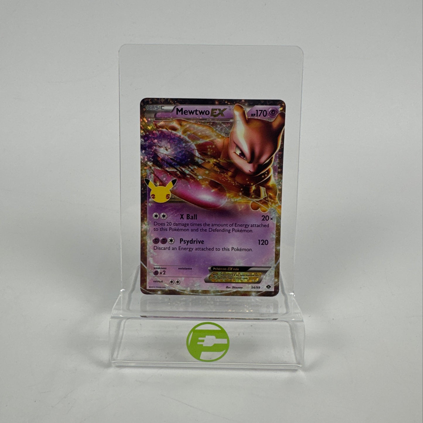 Pokémon TCG Celebrations Mewtwo EX 54/99 English