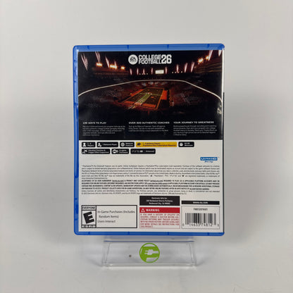 EA Sports College Football 26 (Sony PlayStation 5 PS5, 2025)