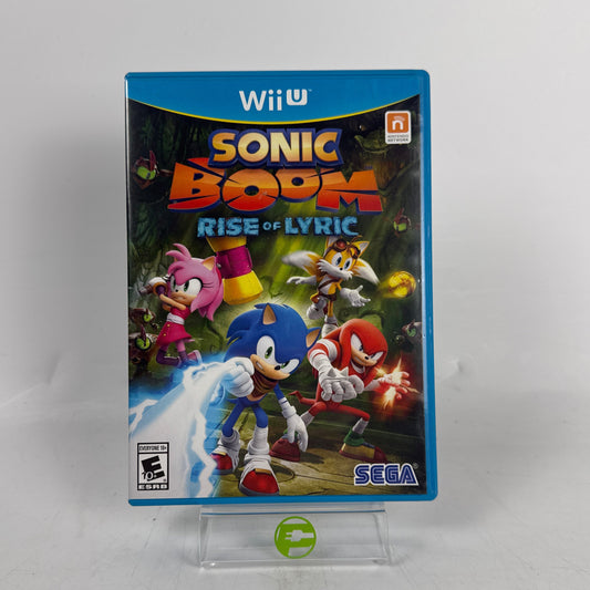 Sonic Boom: Rise of Lyric (Nintendo Wii U, 2014)