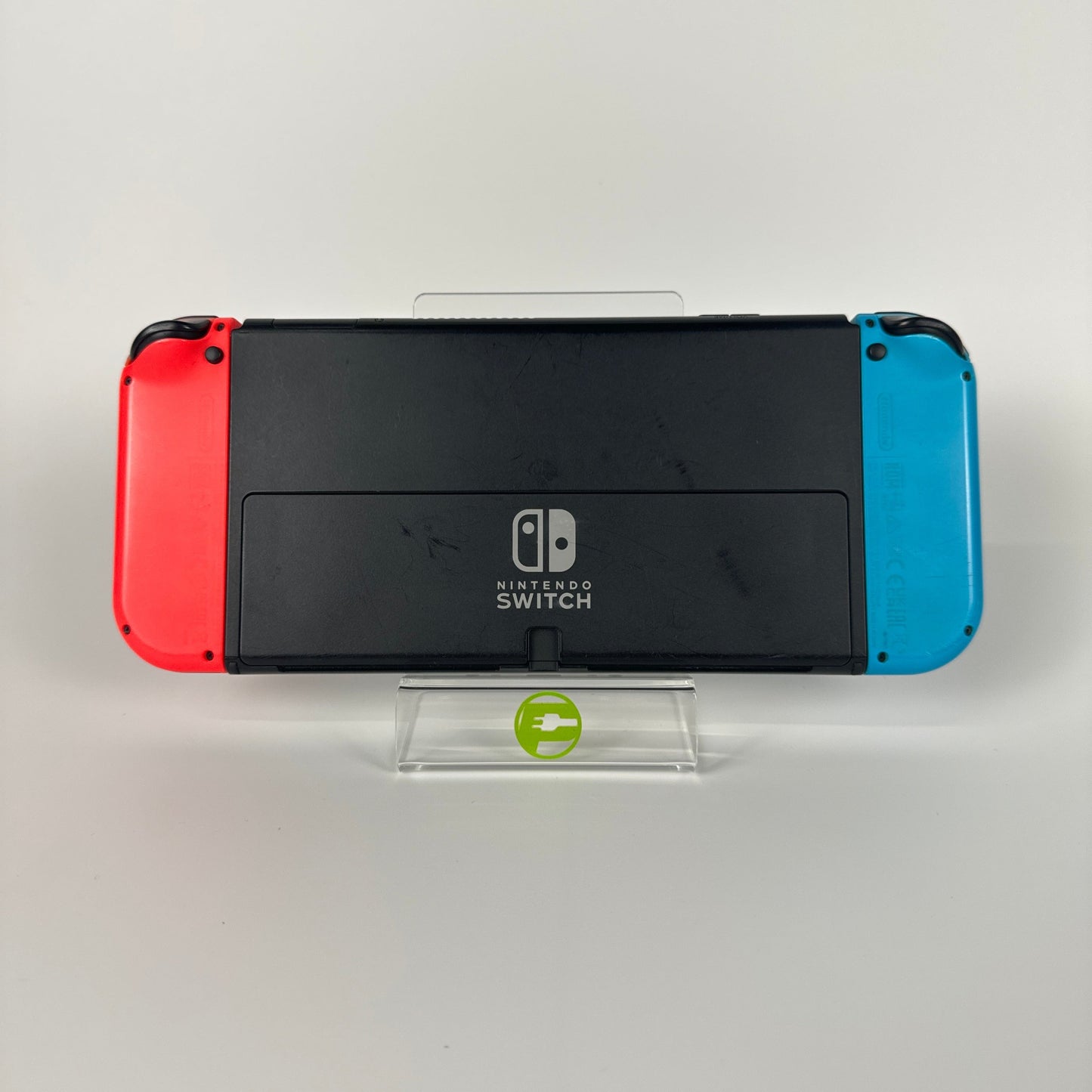 Nintendo Switch OLED Video Game Console HEG-001 Red/Blue