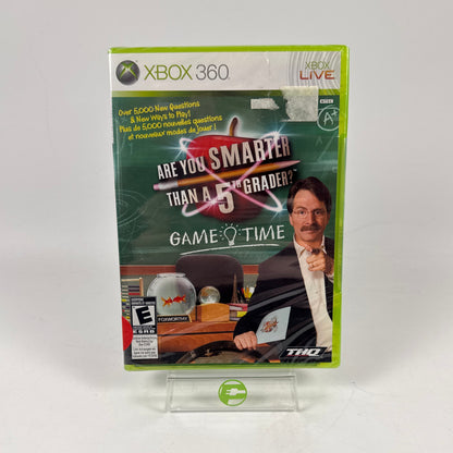 New Are You Smarter Than A 5th Grader? Game Time (Microsoft Xbox 360, 2009)