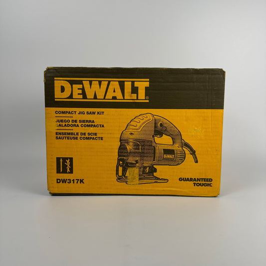 New DeWalt DW317K Compact Jig Saw Kit