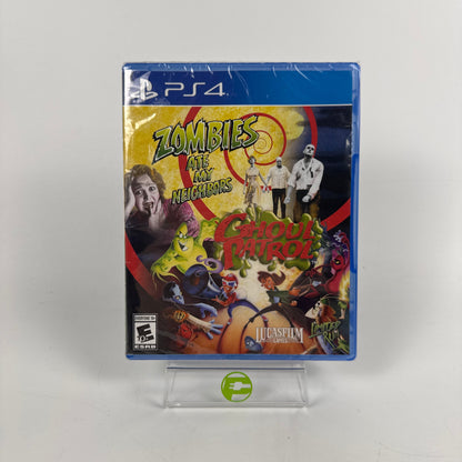 New Zombies Ate My Neighbors & Ghoul Patrol (Sony PlayStation 4 PS4, 2021)