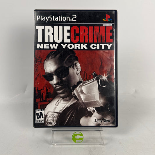 True Crime New York City (Sony PlayStation 2 PS2, 2005)