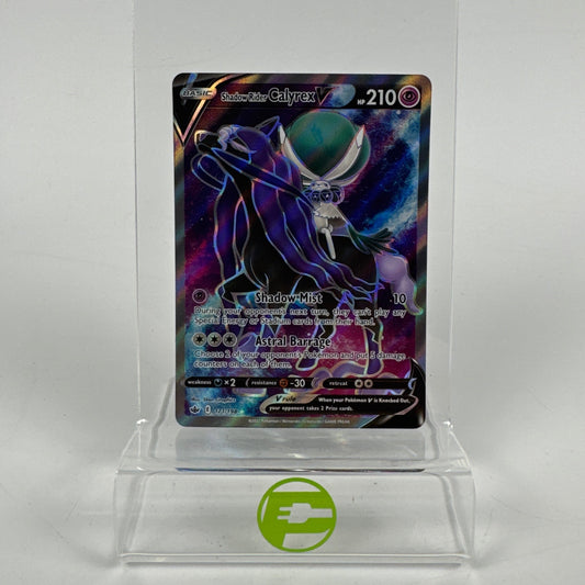 Pokémon TCG Sword & Shield - Chiling Reign Shadow Rider Calyrex V 171/198