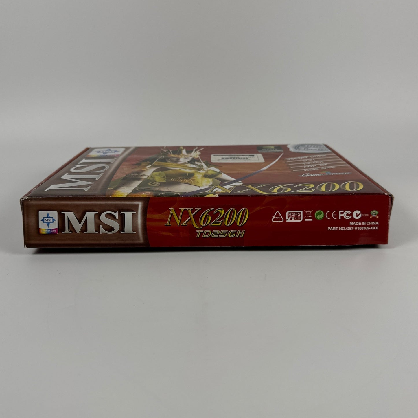 MSI NX6200 256MB Graphics Card NX6200AX-TD512