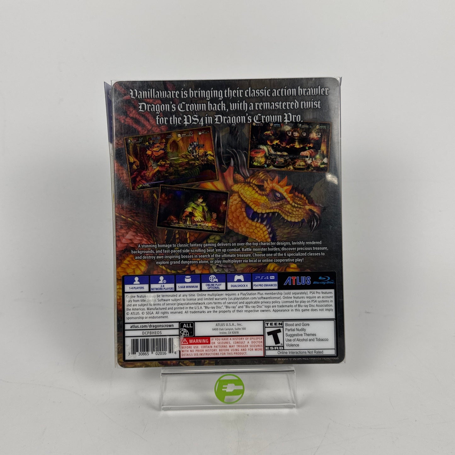 Dragon's Crown Pro [Battle Hardened Edition] (Sony PlayStation 4 PS4, 2018)