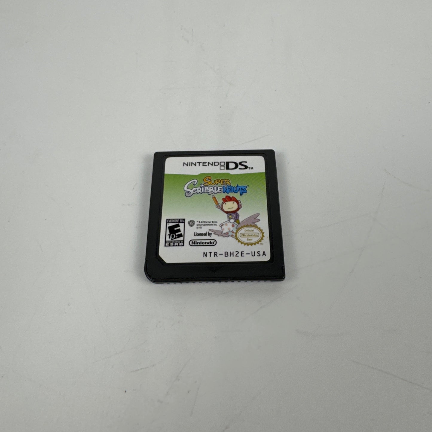 Lot of 8 Nintendo DS Games Hot Wheels Power Rangers Scribblenauts Spongebob