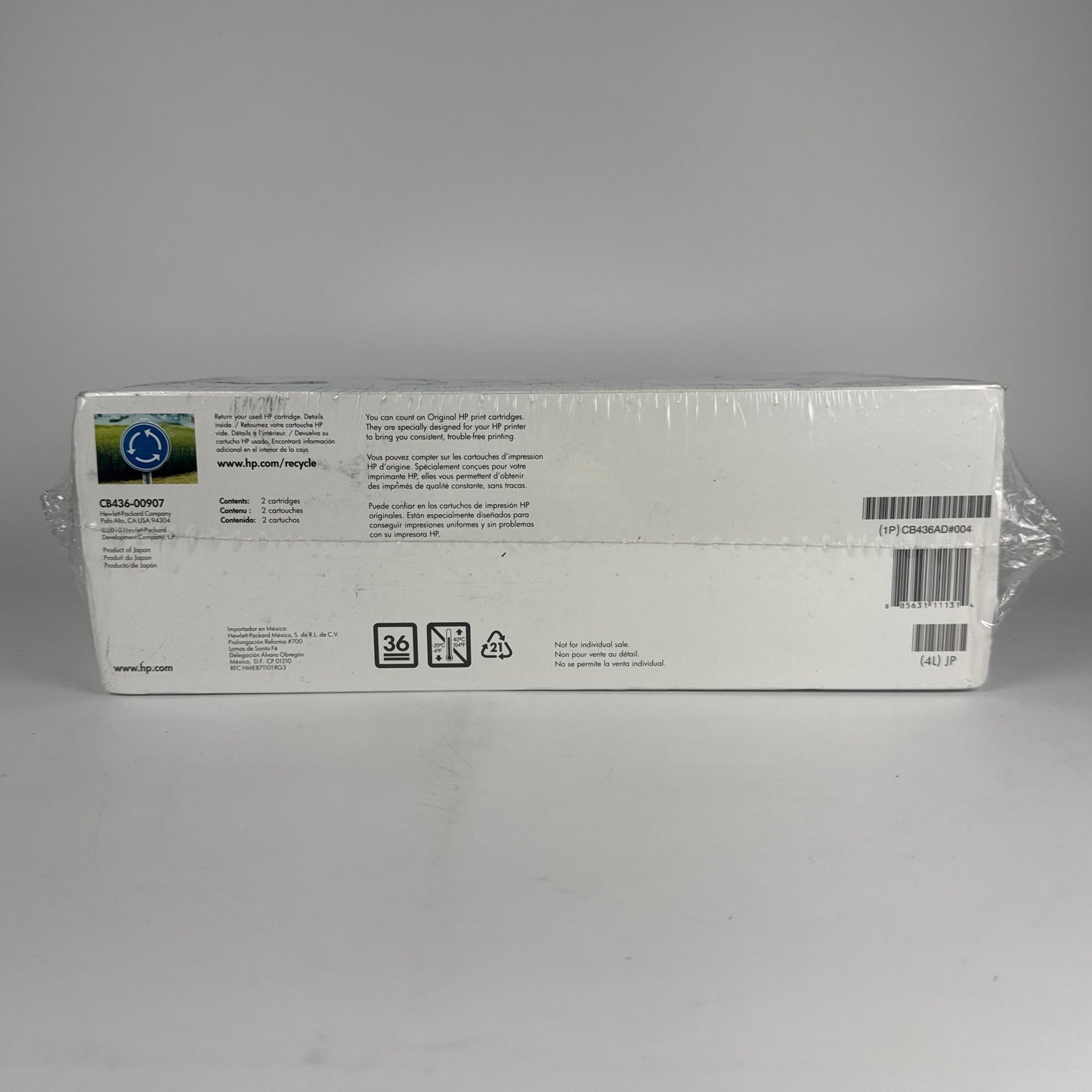 New HP 36A CB436A Black Print Cartridge