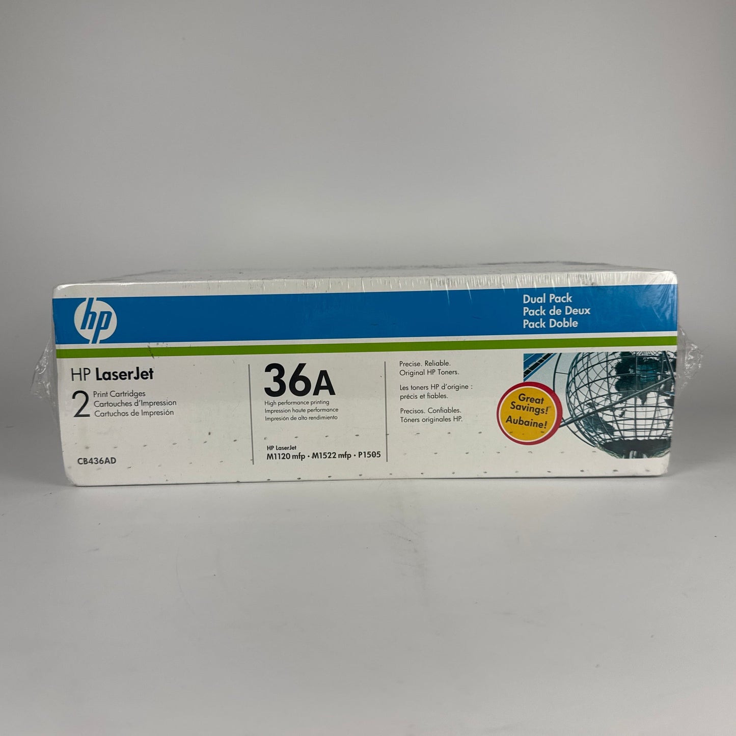 New HP 36A CB436A Black Print Cartridge