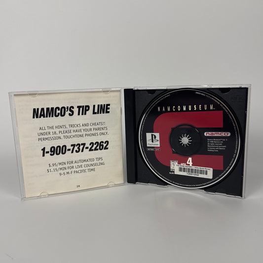 Namco Museum Volume 4 (Sony PlayStation 1 PS1, 1997)