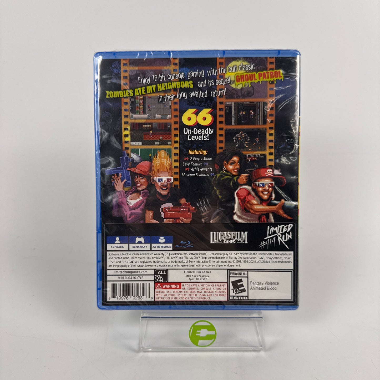 New Zombies Ate My Neighbors & Ghoul Patrol (Sony PlayStation 4 PS4, 2021)