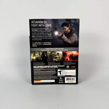 Alan Wake [Limited Edition] (Microsoft Xbox 360, 2010)