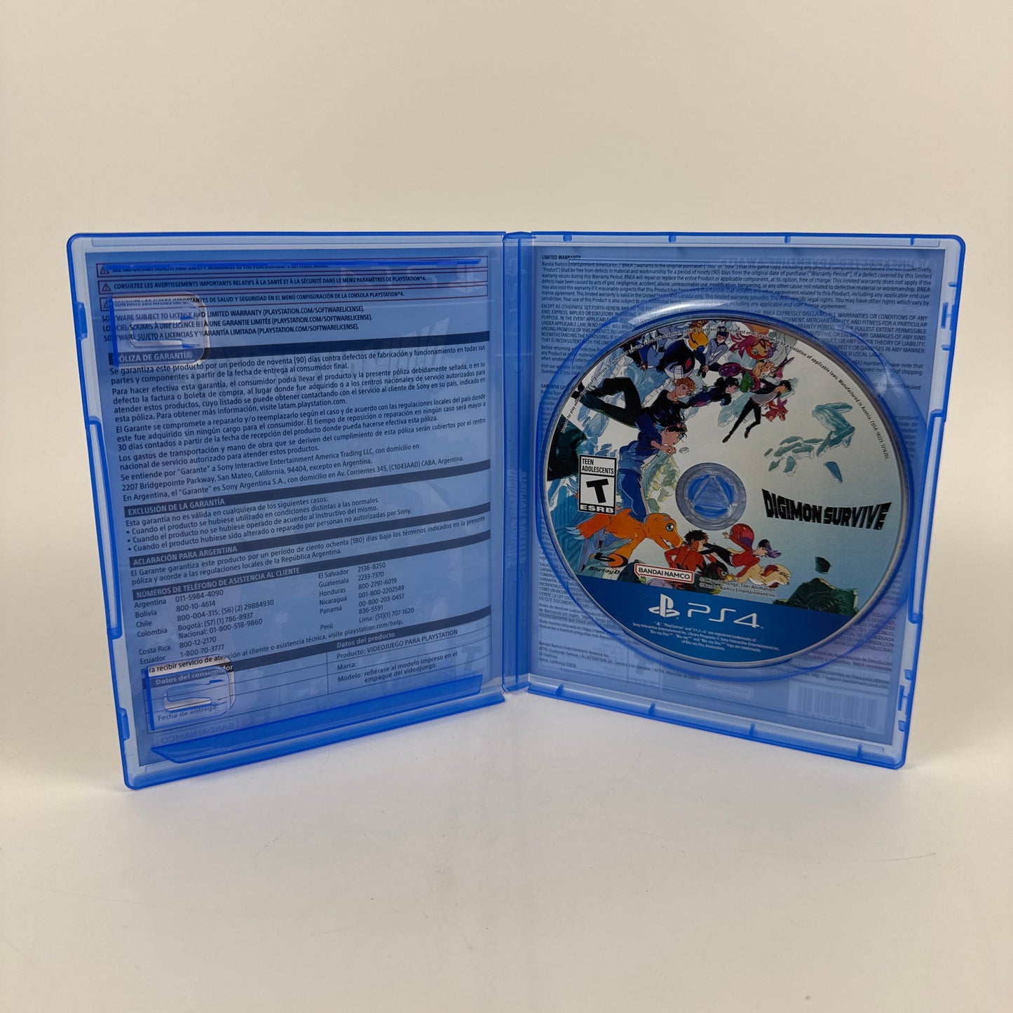 Lot of 2 Sony PlayStation 4 PS4 Games Digimon Bundle