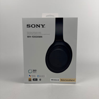 Sony WH-1000XM4 Wireless On-Ear Bluetooth Headphones Black WH-1000XM4