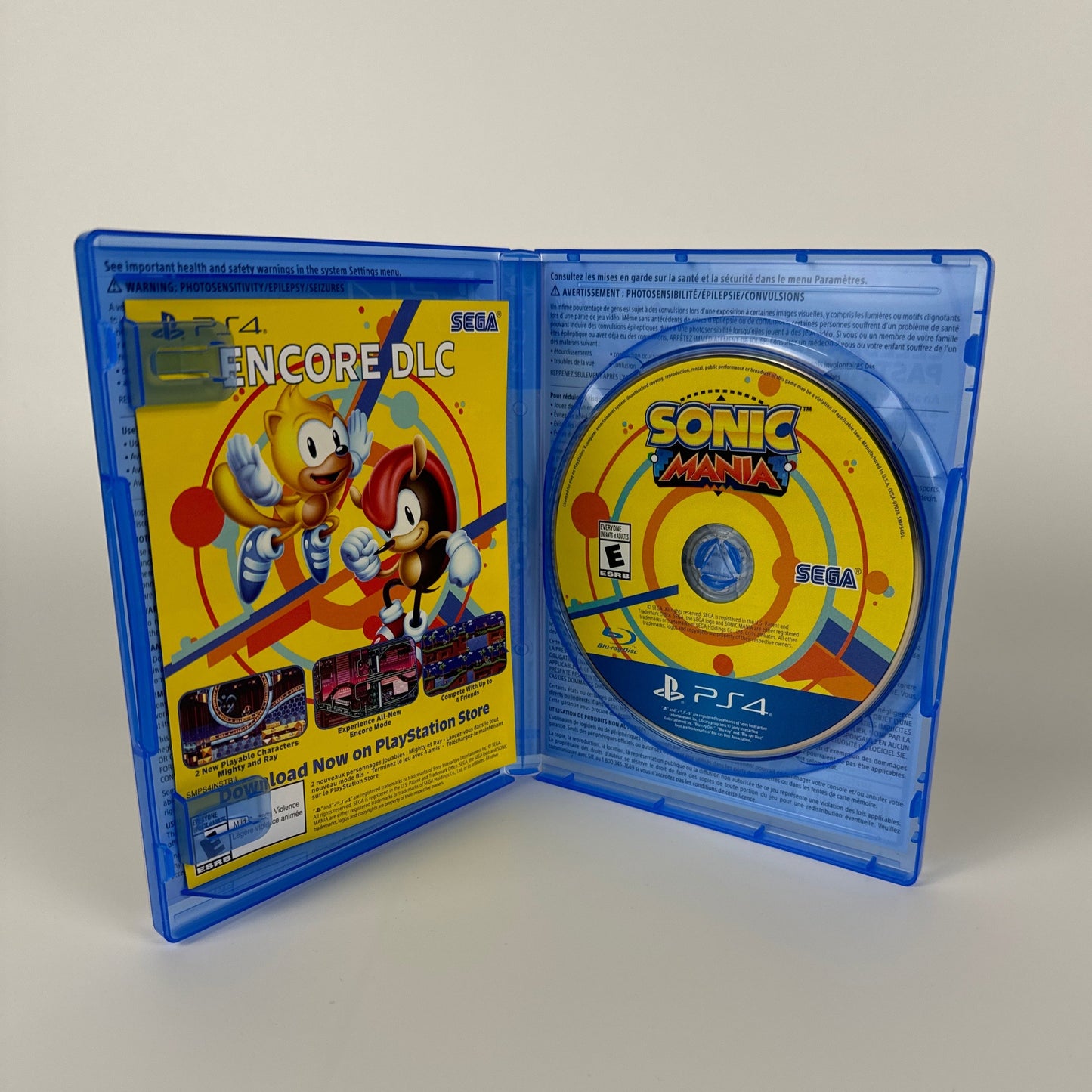 Sonic Mania (Sony PlayStation 4 PS4, 2017)