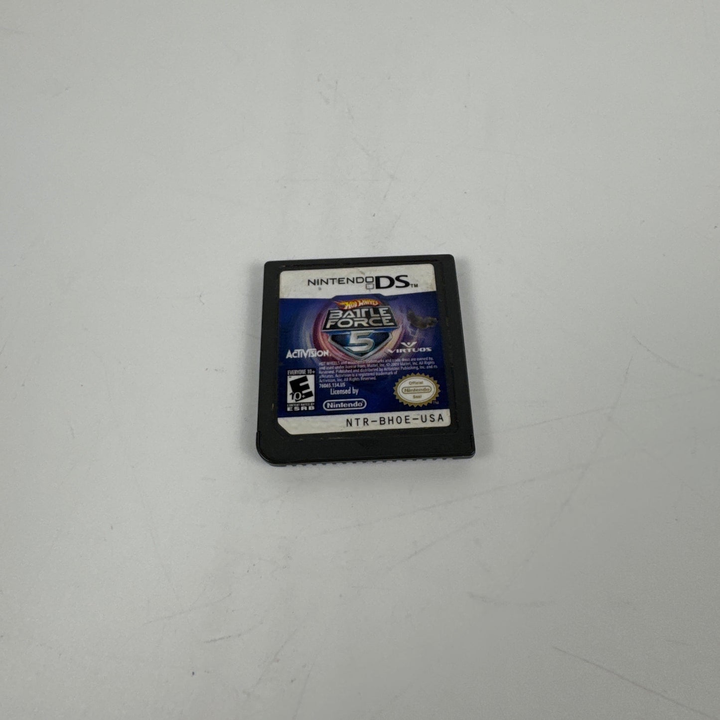 Lot of 8 Nintendo DS Games Hot Wheels Power Rangers Scribblenauts Spongebob