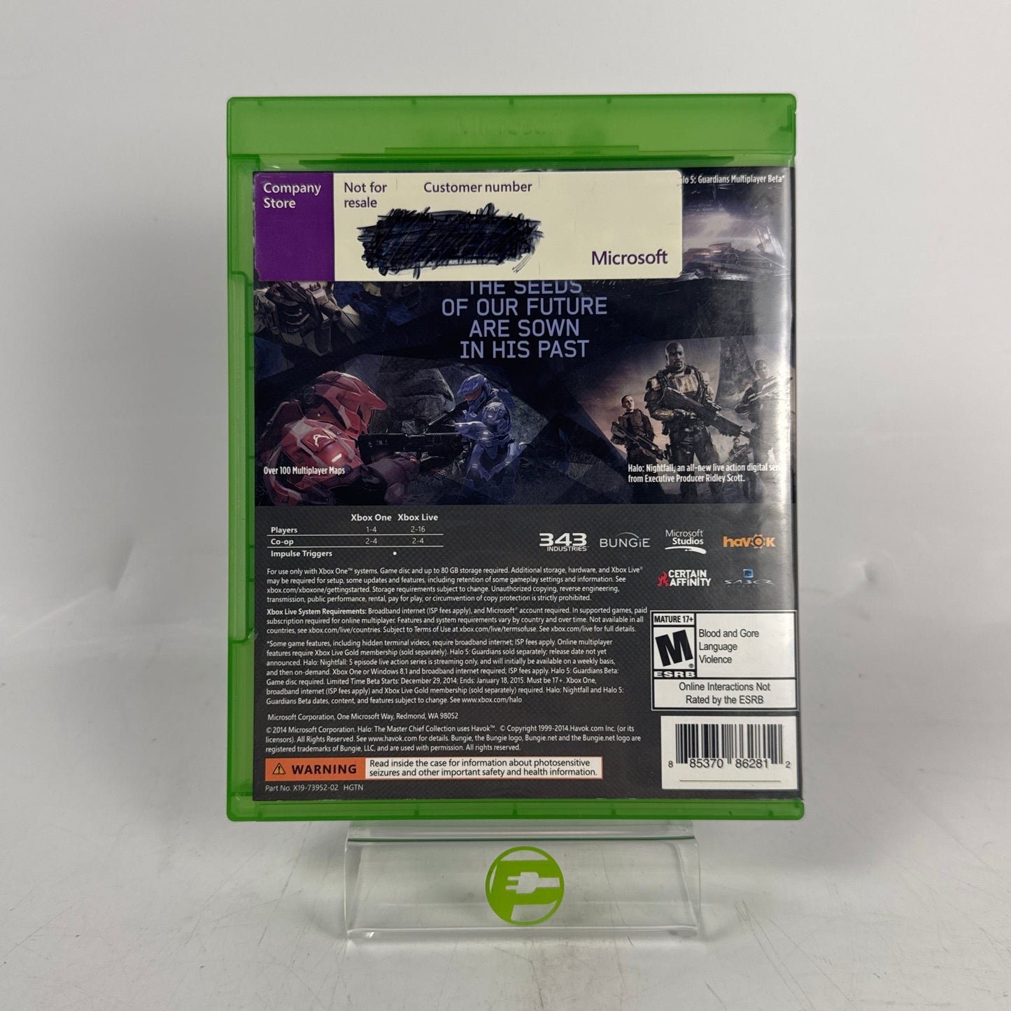 Halo: The Master Chief Collection (Microsoft Xbox One, 2014)