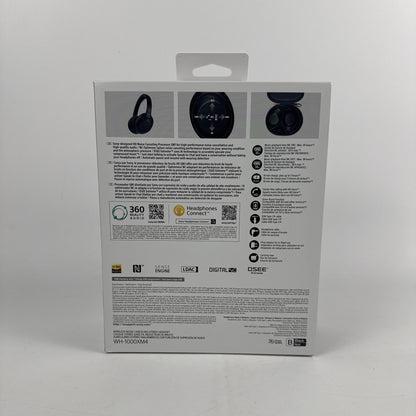 Sony WH-1000XM4 Wireless On-Ear Bluetooth Headphones Black WH-1000XM4