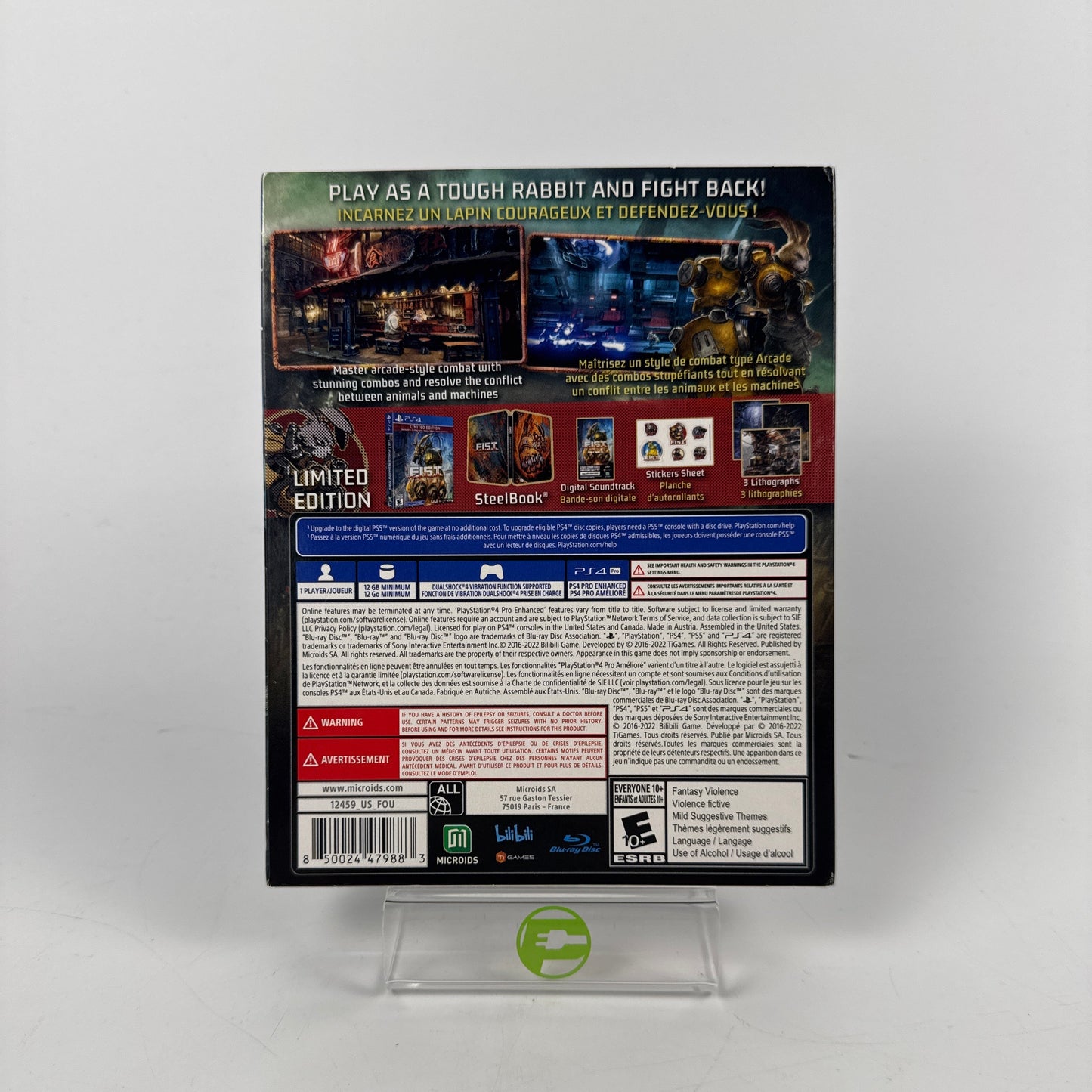 F.I.S.T.: Forged In Shadow Torch (Sony PlayStation 4 PS4, 2022)