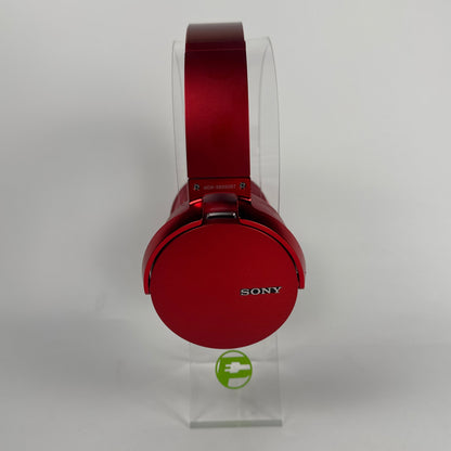 Sony MDR-XB950BT Wireless On-Ear Bluetooth Headphones Red