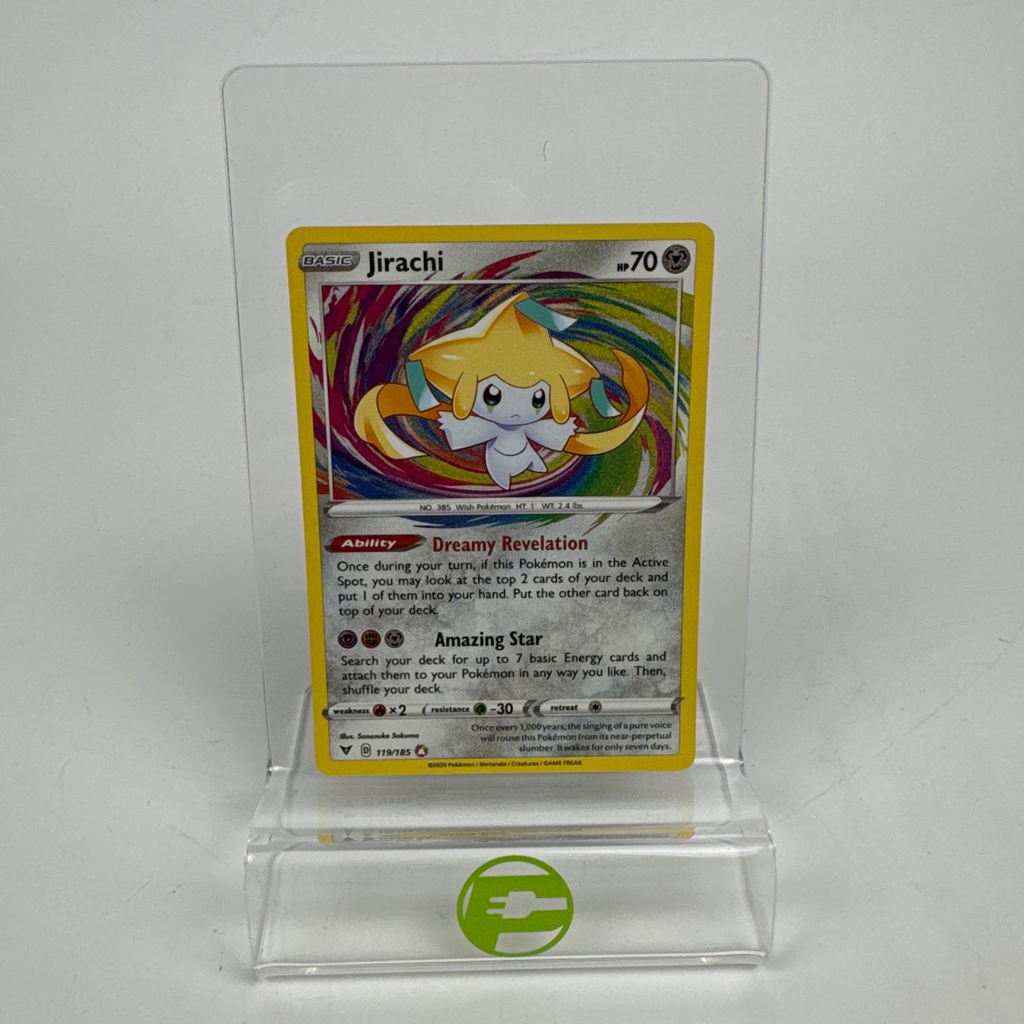 Pokémon TCG Vivid Voltage Jirachi  119/185 English