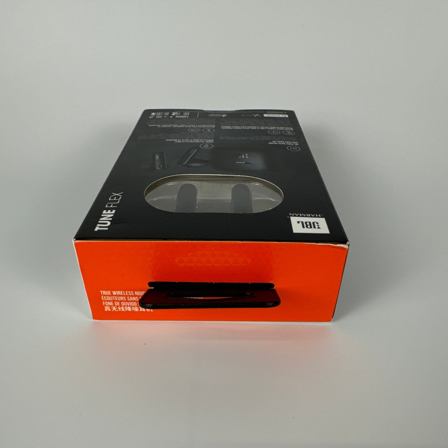 New JBL Tune Flex Active Noise Cancellation Headphones Black JBLTFLEXBLKAM