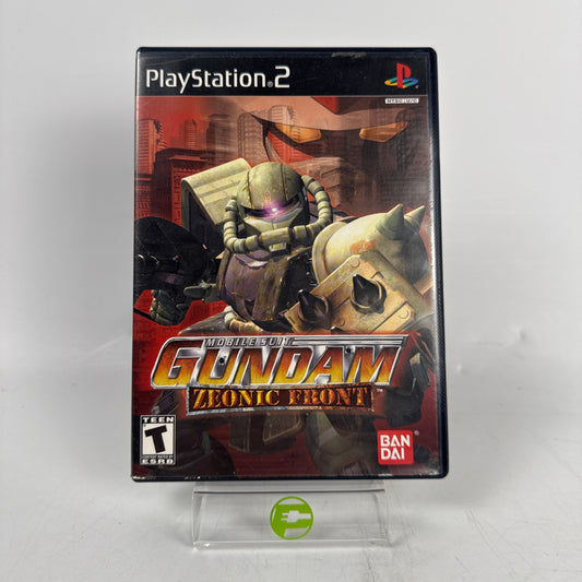 Mobile Suit Gundam Zeonic Front (Sony PlayStation 2 PS2, 2002)