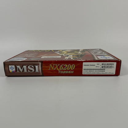 MSI NX6200 256MB Graphics Card NX6200AX-TD512