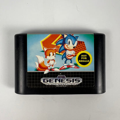 Sonic The Hedgehog 2 Not for Resale (Sega Genesis,  1992)