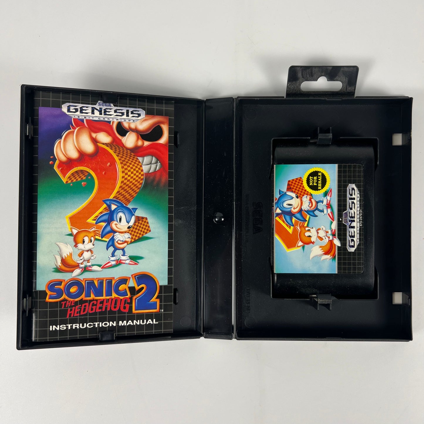 Sonic The Hedgehog 2 Not for Resale (Sega Genesis,  1992)