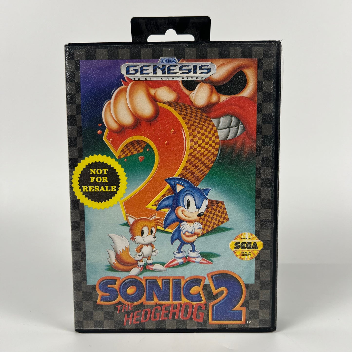 Sonic The Hedgehog 2 Not for Resale (Sega Genesis,  1992)