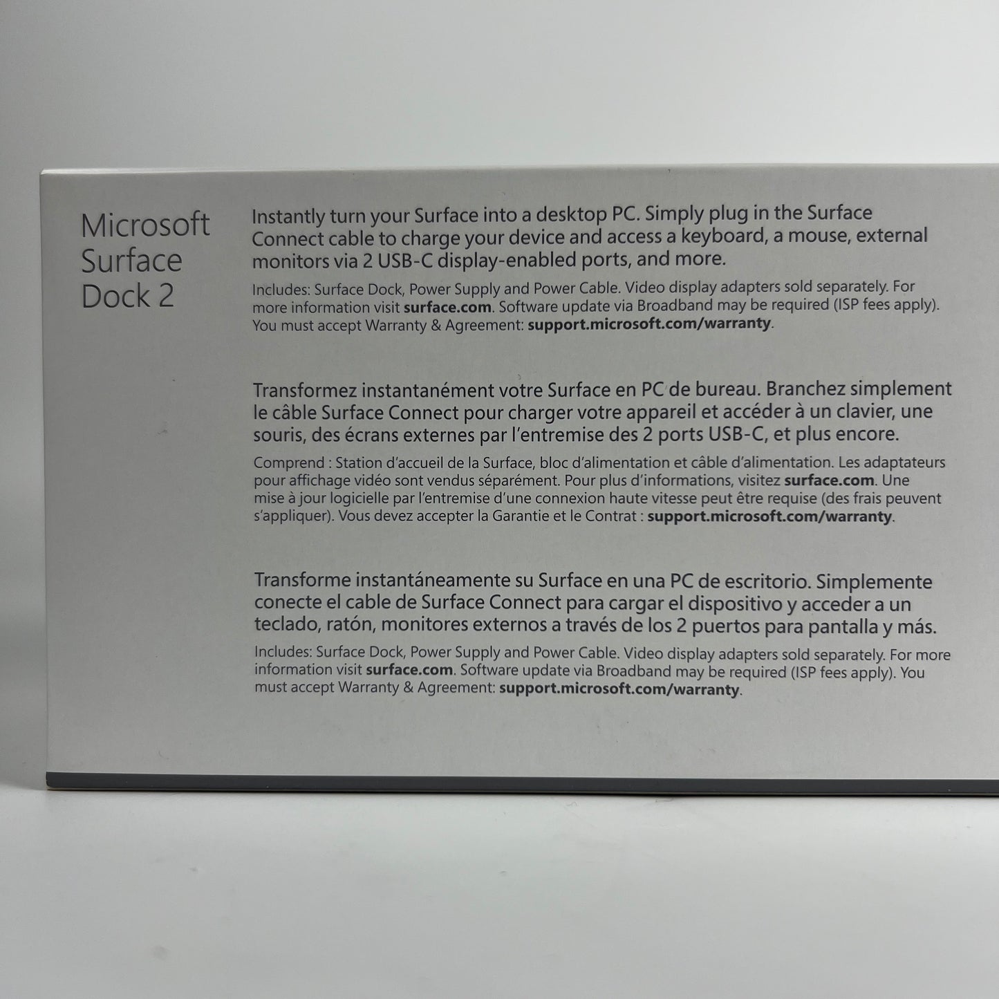 New Microsoft Surface Dock 2  Docking Station 1917