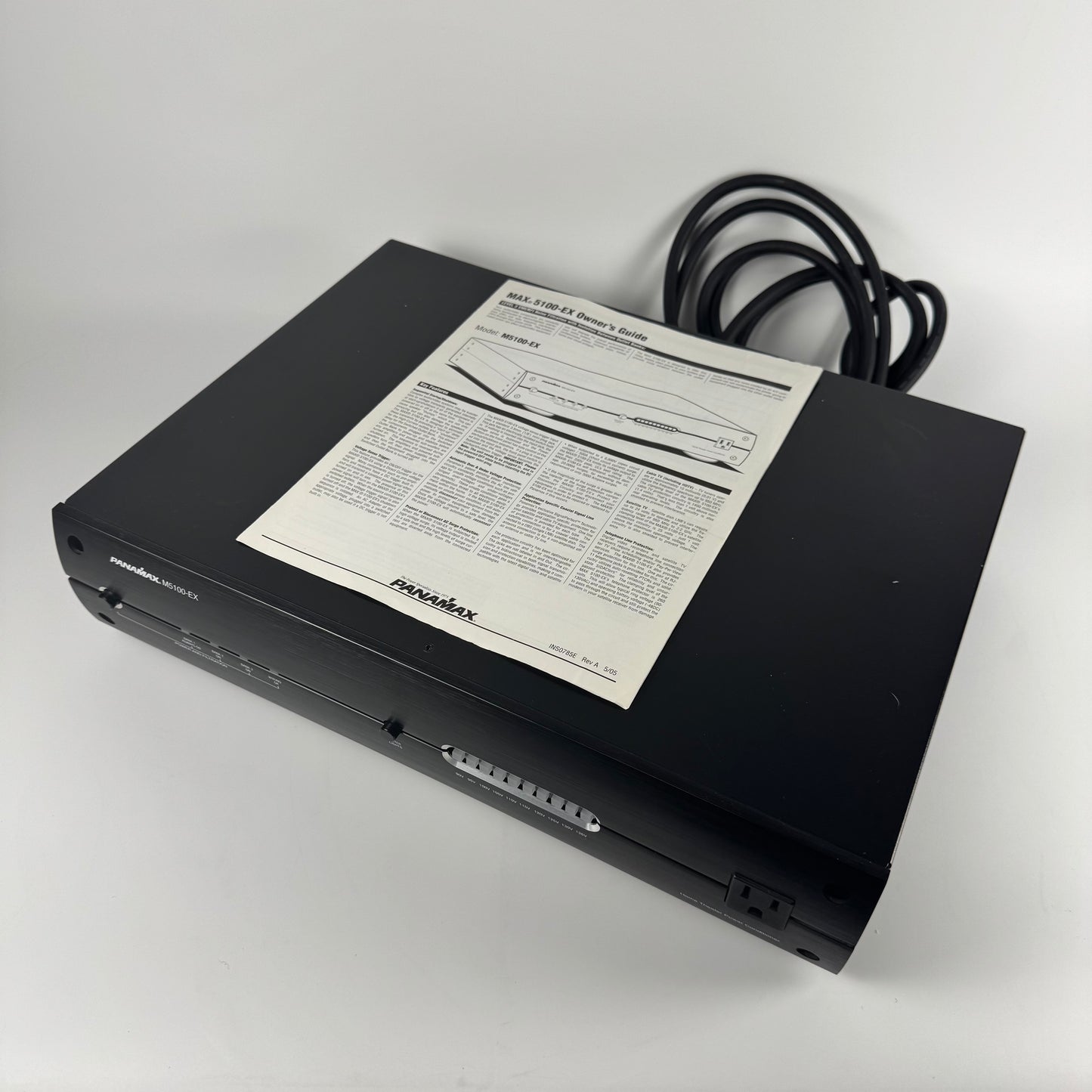 Panamax M5100-EX Voltage Meter 15A 10 Channel Power Conditioner