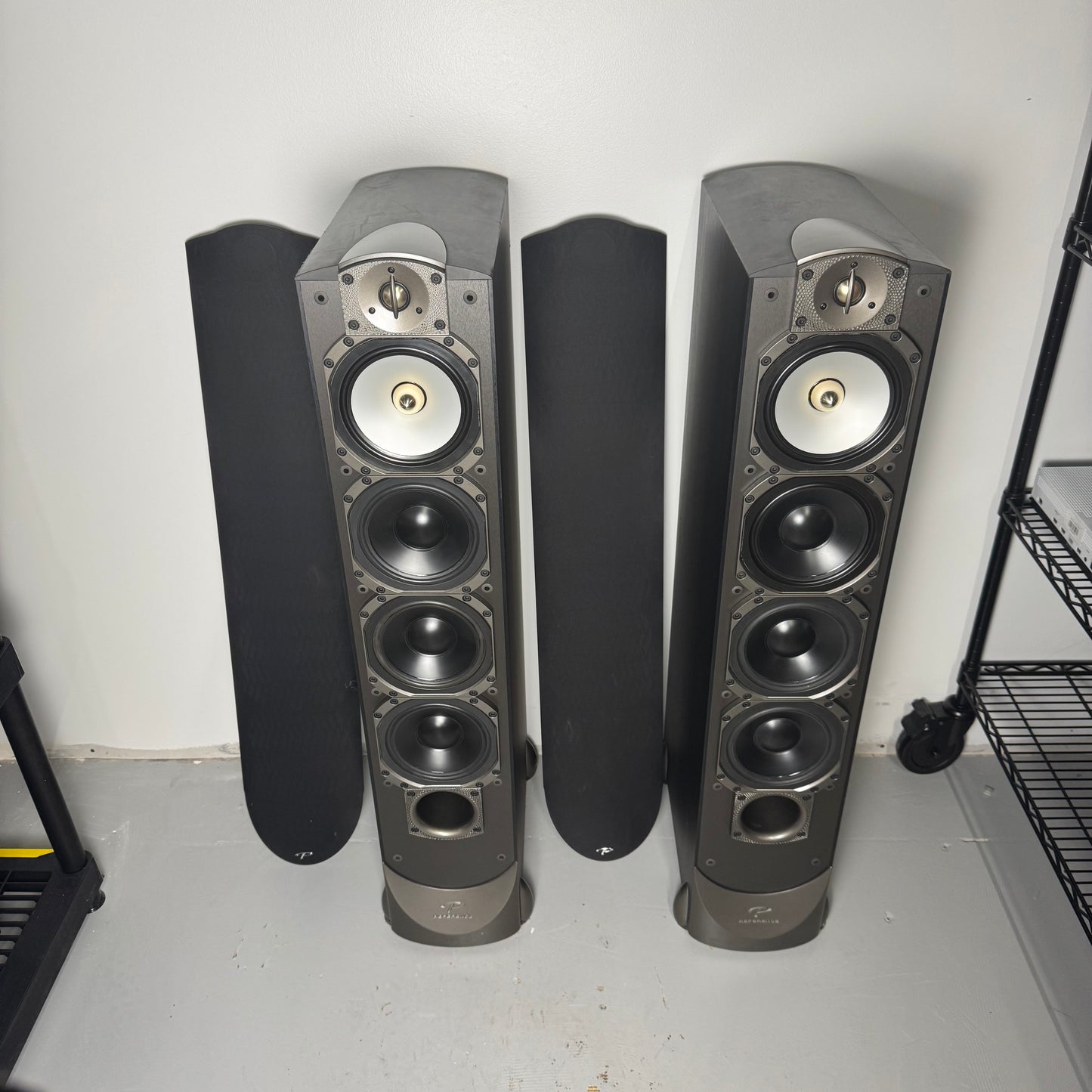 Paradigm Studio 100 v4 Surround Right and Left Speakers Black